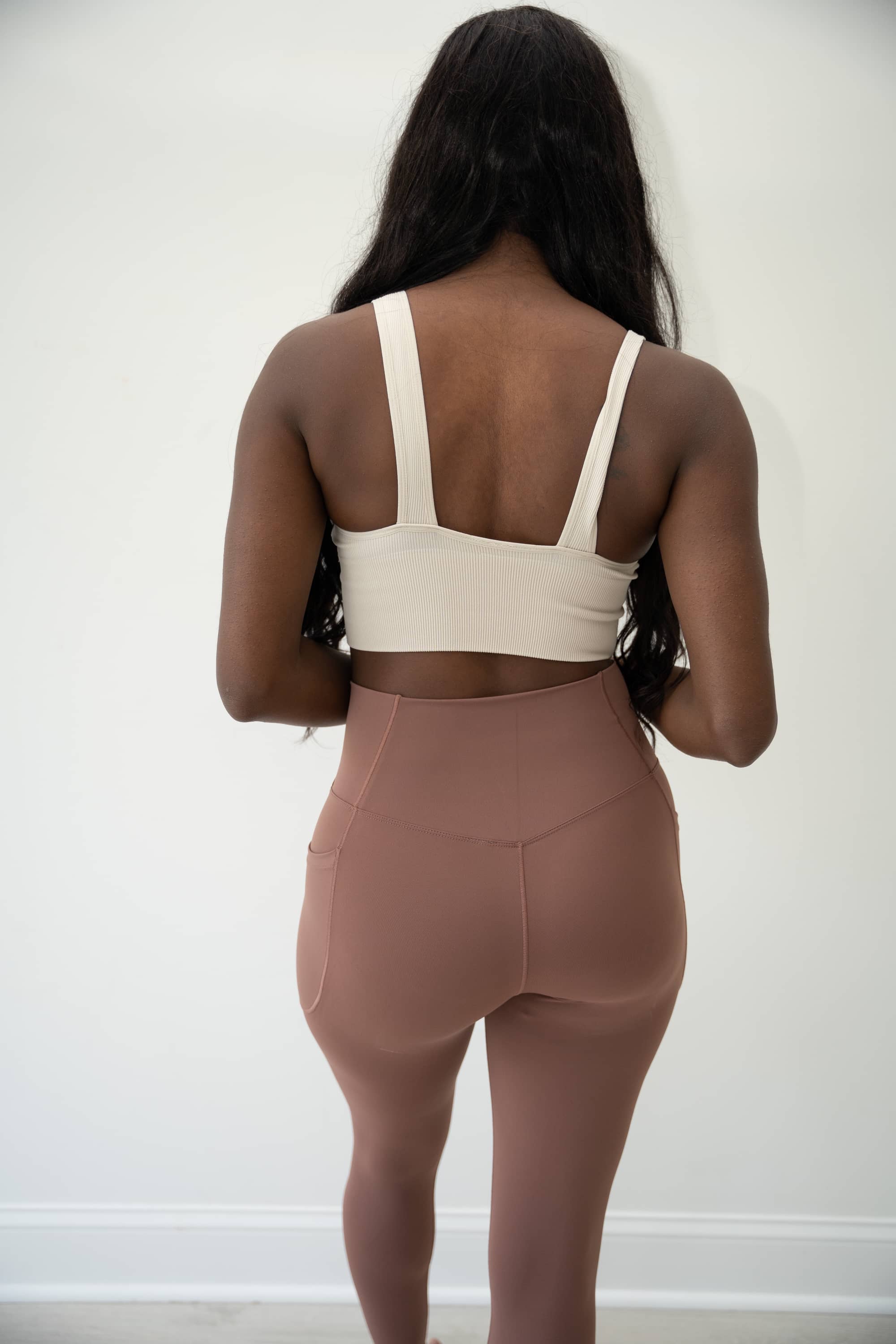 BLUSH seamless push-up bralette with padded cups in Cream